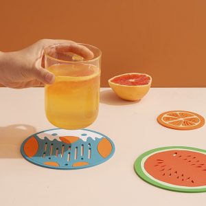PVC Rubber Coaster