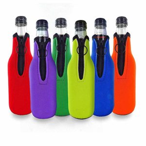 Neoprene Insulated Beer Cooler with Zipper