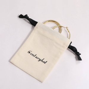 Canvas Jewelry Packaging Pouch