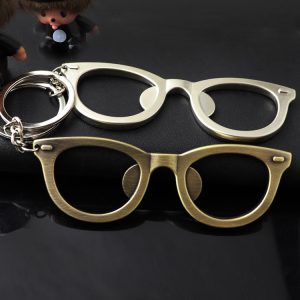 Glasses-Shaped Metal Bottle Opener
