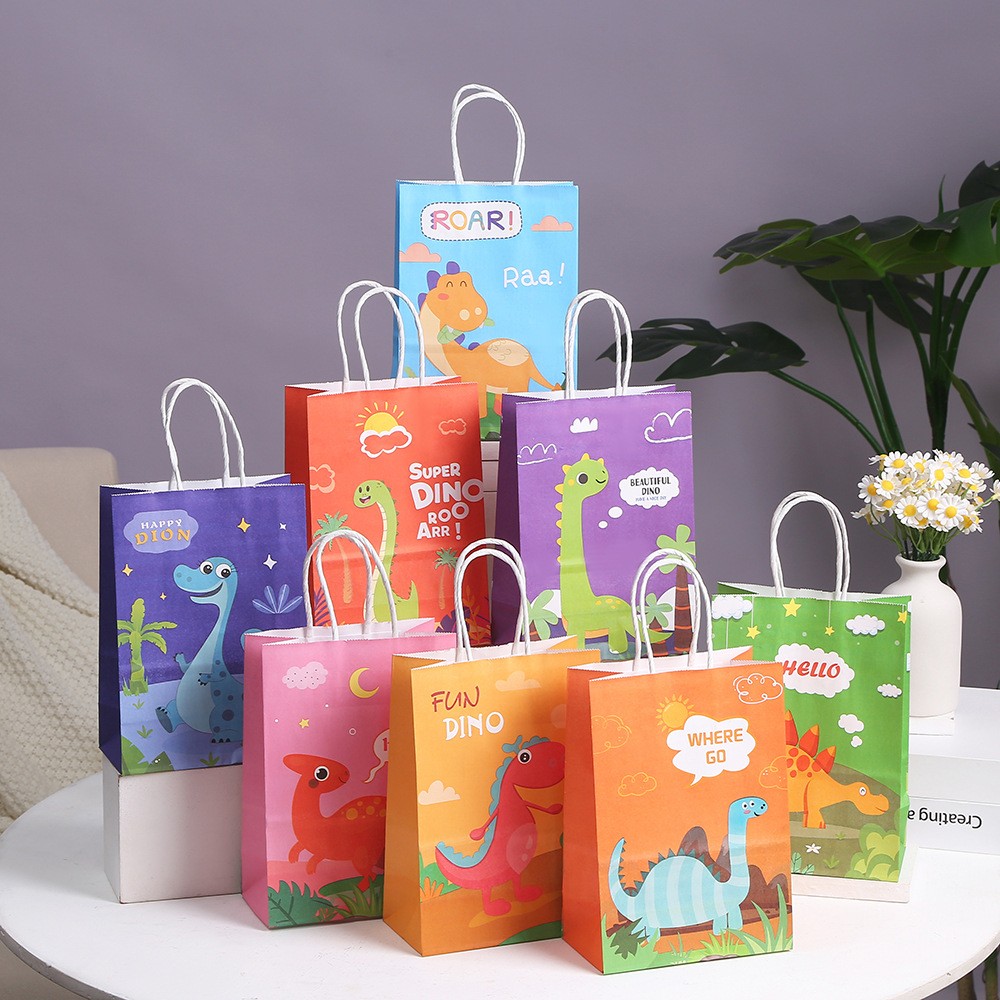Kraft Paper Gift Tote Bag - Image 2