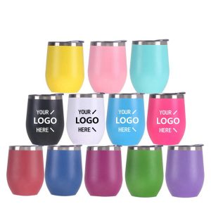 12oz Egg Shaped Vacuum Tumblers