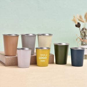 16oz Shatterproof Beer Tumblers Metal Drinking Cups