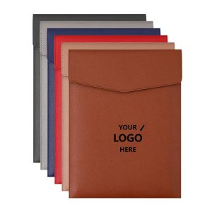 Waterproof Thin PU Leather A4 Envelope Folder