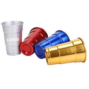 10oz Aluminum Reusable Beer Cup