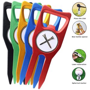 Bottle Opener Golf Divot Tool