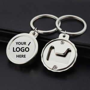 Alloy Bottle Opener Keychains
