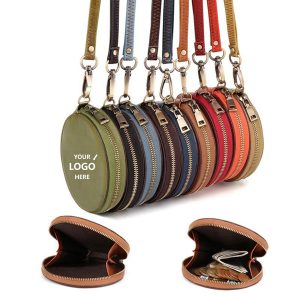 Flat Round Purse Circle Crossbody Bag