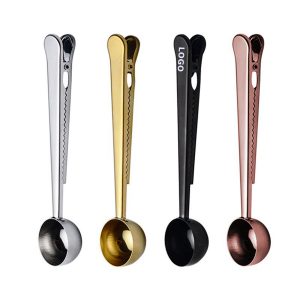 2-In-1 Coffee Scoop Spoon With Seal Clip