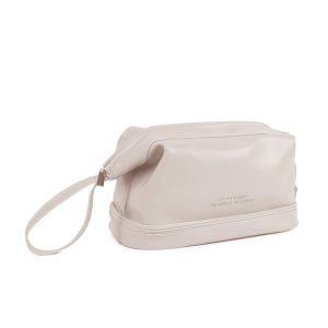 Large Capacity Cosmetic Storage Bags Double Layer