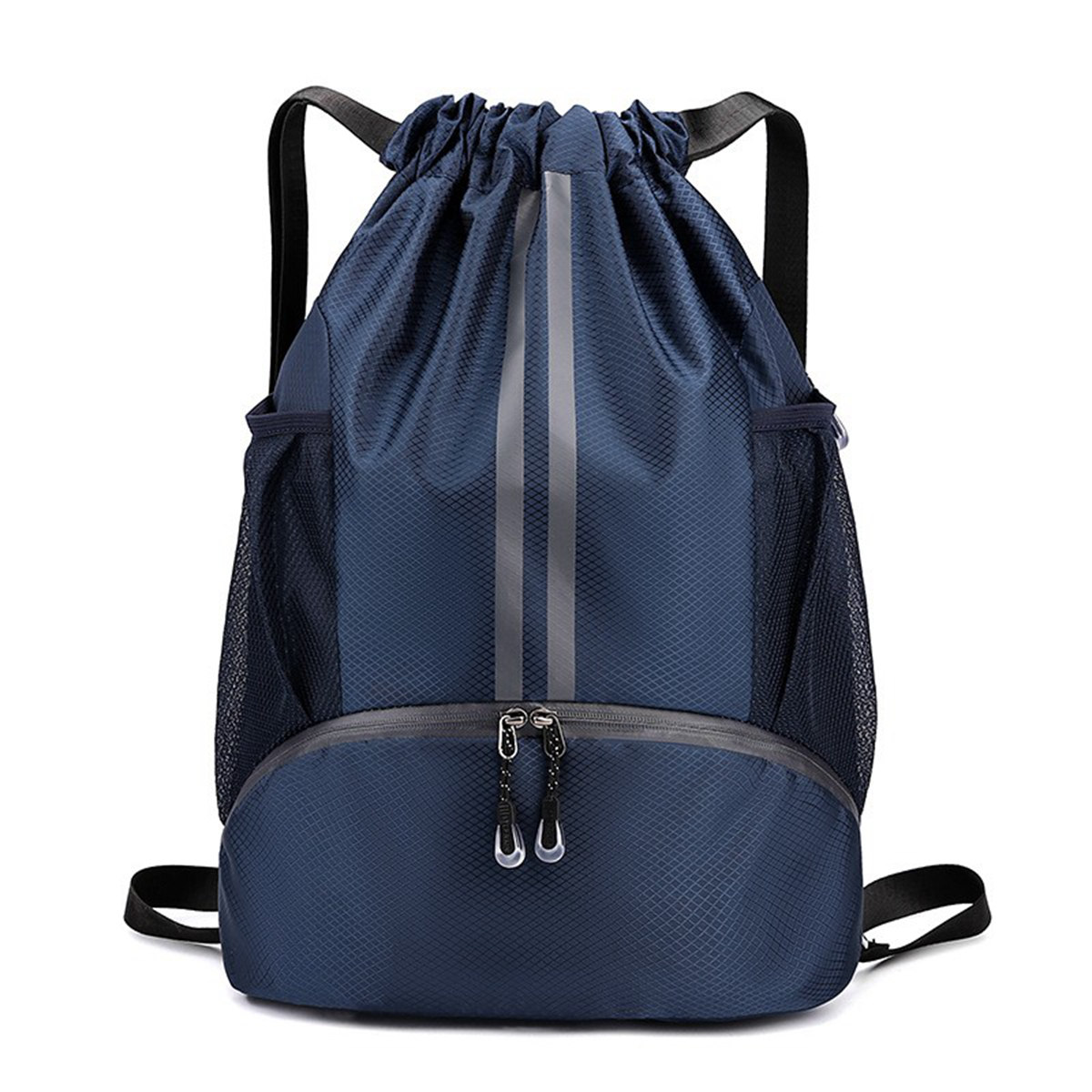 Waterproof Dry Wet Separate Drawstring Backpack - Image 2