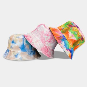 Double-Sided Tie Dye Bucket Hat