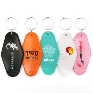 Custom Printed Vintage Hotel Key Tag