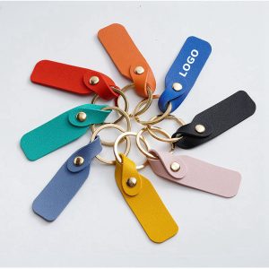 Custom Leather Keyring Key Holder
