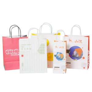 Kraft Gift Bags with Handles