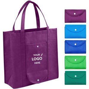 Non-woven Grocery Bags Foldable Shopping Tote