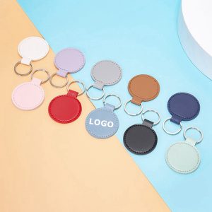 Round Shaped Keychain