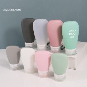 Leakproof Cosmetic Silicone Travel Containers