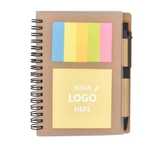 Spiral Sticky Notes Notebook