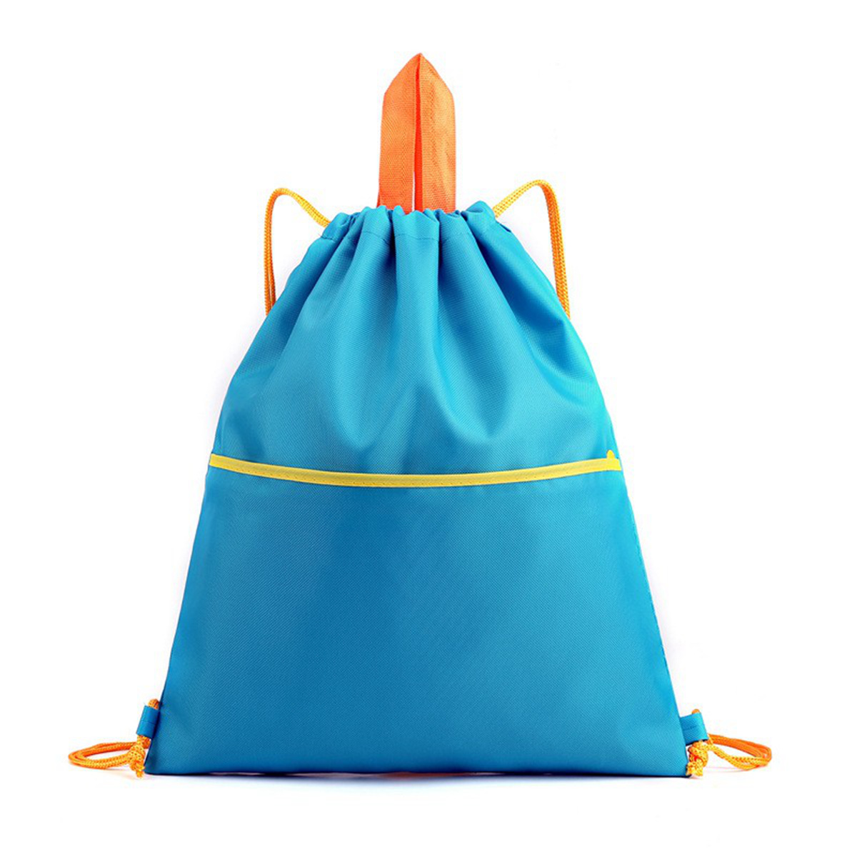 Waterproof Polyester Drawstring Sports Backpack - Image 3
