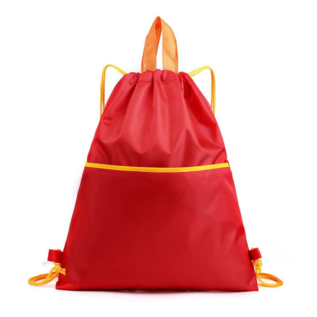 Waterproof Polyester Drawstring Sports Backpack - Image 2