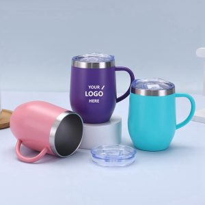 12 oz Vacuum Insulated Stainless Steel Mugs