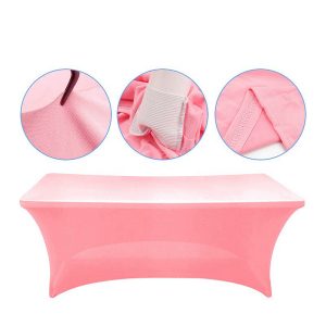 Spandex Tablecloths for 4 ft Rectangular Table