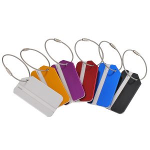 Aluminum Luggage Tags for Baggage Handbags
