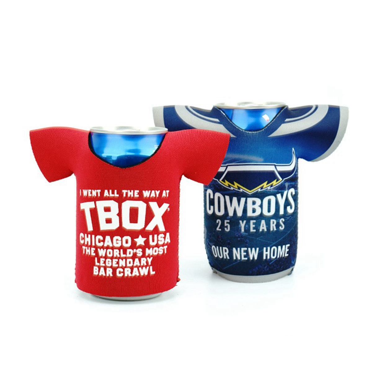 T-shirt Shaped Can Bottle Coolers