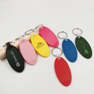 Plastic Hotel Key Tag