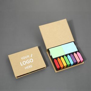 Sticky Notes Set with Box Holder