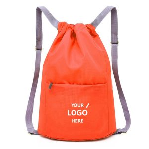 Waterproof Oxford Fabric Drawstring Backpack