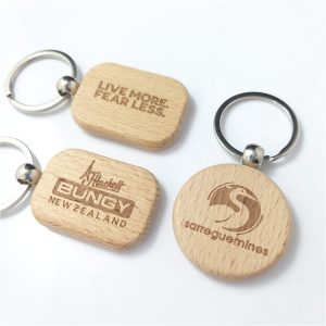 Eco-friendly Wooden Keychain