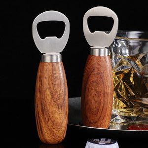 Wood Handle Bottle Opener