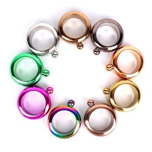 3.5 Oz. Stainless Steel Portable Bracelet Flask