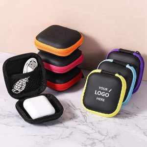 Square Earphone Storage Case