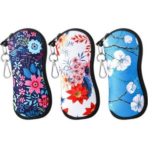 Neoprene Glasses Case with Carabiner Hook