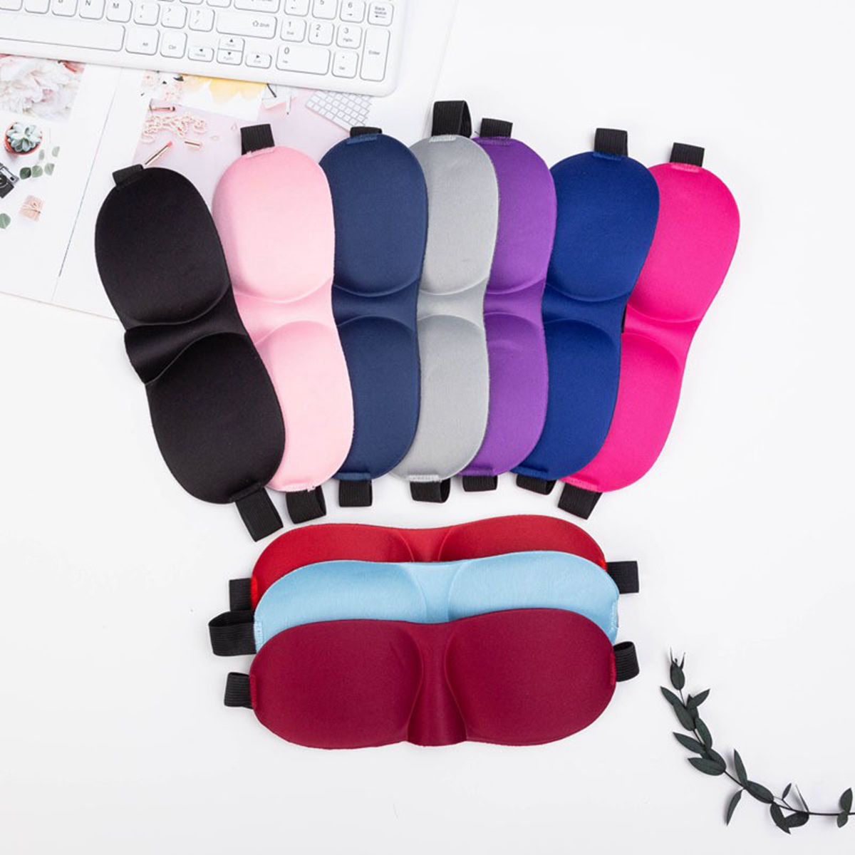 3D Memory Foam Sleeping Eye Mask - Image 2