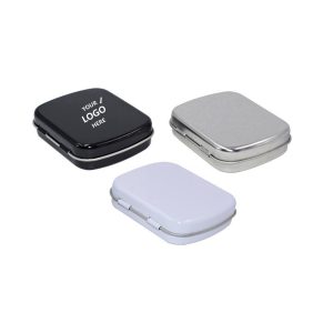 Rectangular Tinplate Mint Storage Boxes