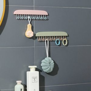 Multifunction Plastic Hanger with 8 Hooks