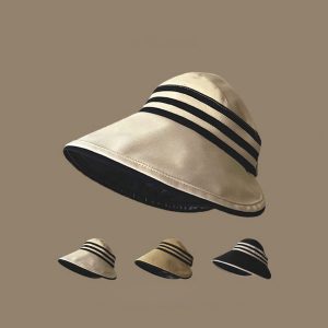 Women's UPF 50+ UV Protection Wide Brim Beach Sun Visor Hat