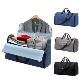 Traveler's Portable Clothing Duffle Bag