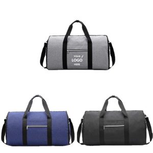 Folding Duffle Bag with Shoulder Strap