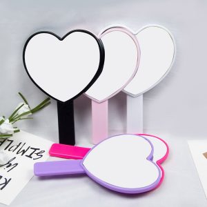 Heart Shaped Hand Mirror