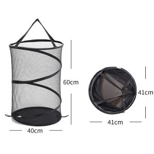 Collapsible Mesh Laundry Basket