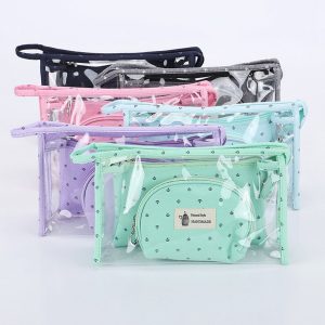 Waterproof Travel Makeup Bag Set