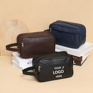 PU Leather Cosmetic Makeup Bag