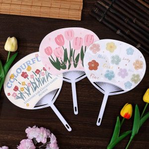 Promotional Plastic Advertising Hand Fan
