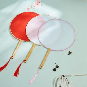 Children DIY Drawing Hand Fans