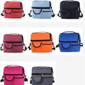 Double Deck Leakproof Lunch Cooler Bag